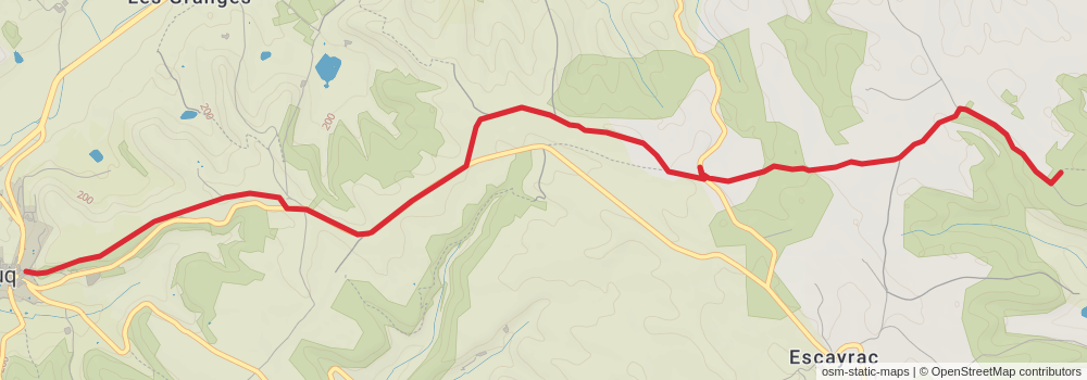 Camino Strasbourg-Saint Jean Pied de Port via Le Puy stage 65 Map