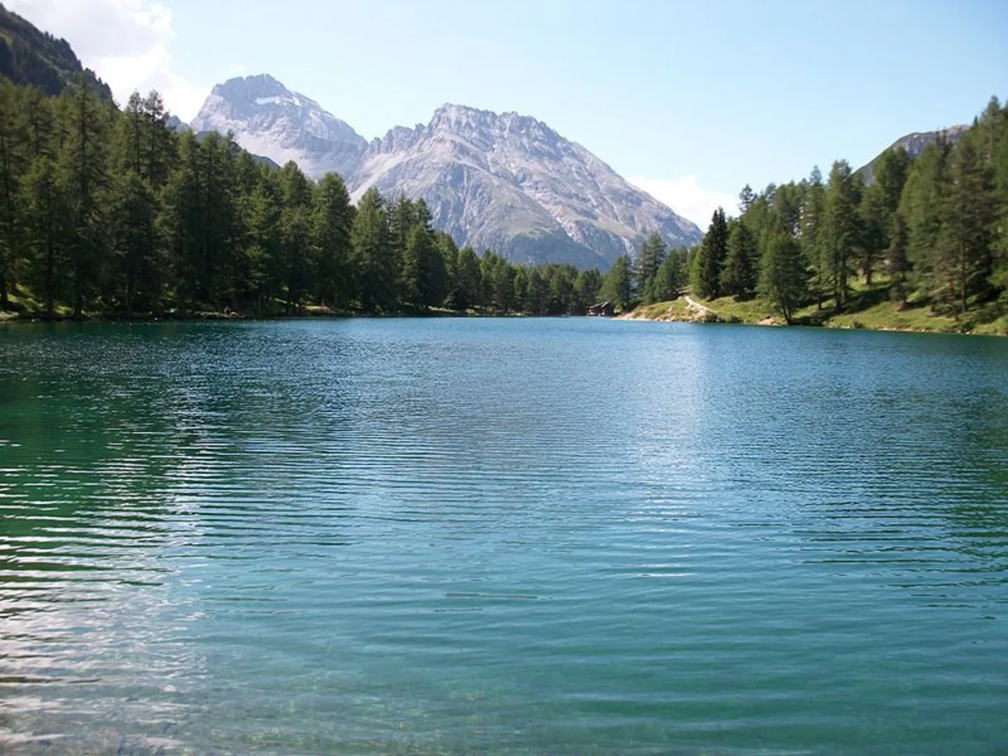 An image depicting the trail Igl Compass Loop from Preda and its surrounding area.