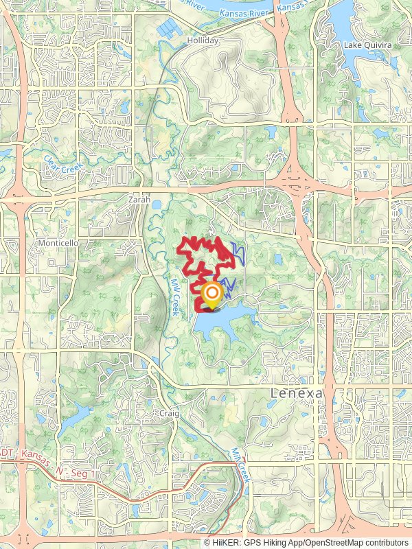 Oakridge Farm Park - Violet and Red Loop Trail