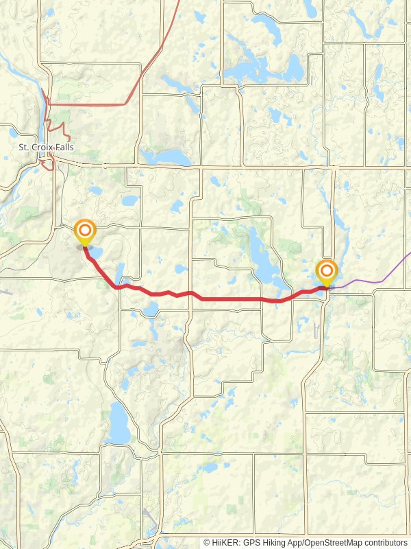 Stower Seven Lakes State Trail