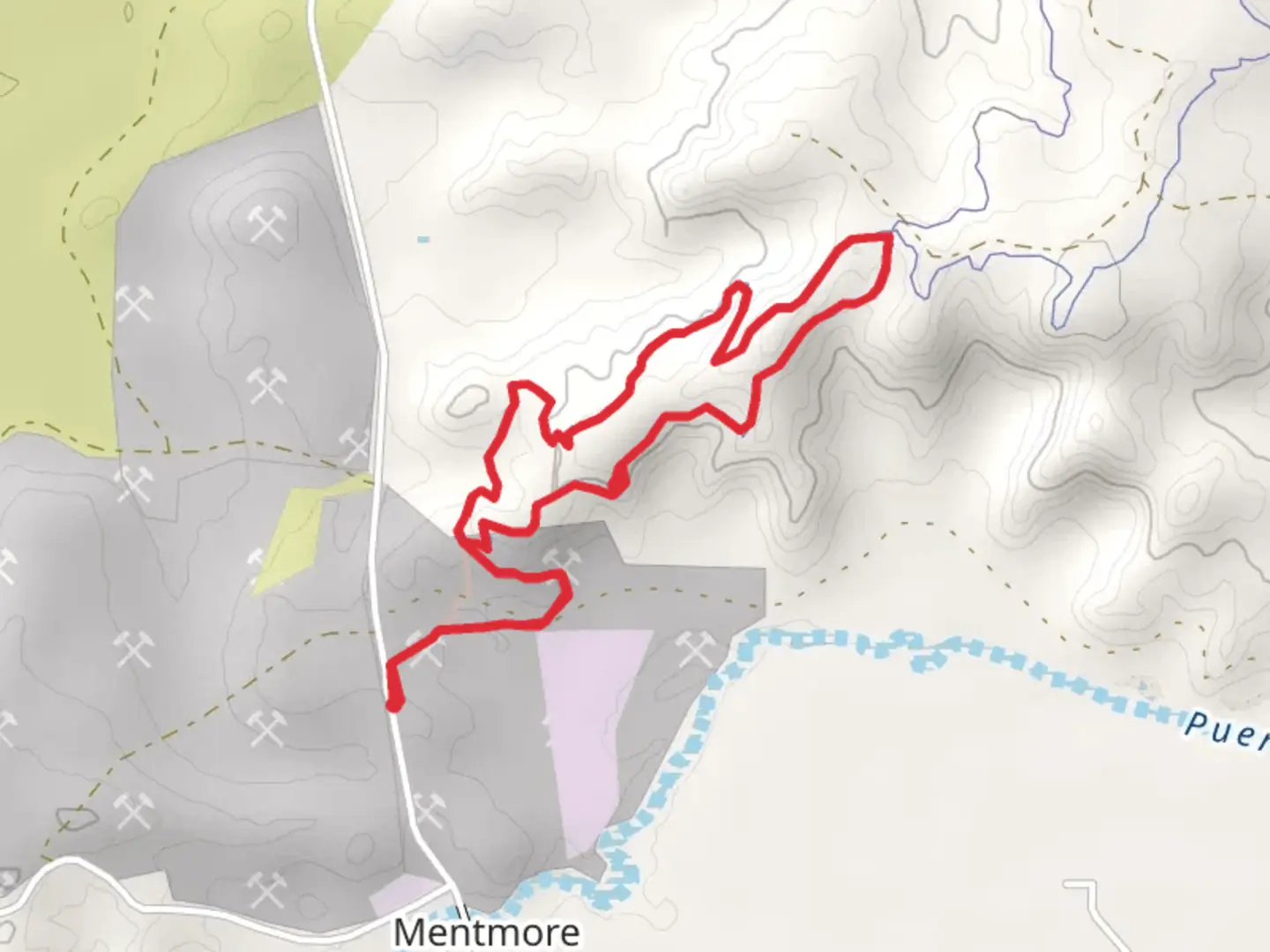 An image depicting the trail Western Loop of High Desert Trail and its surrounding area.