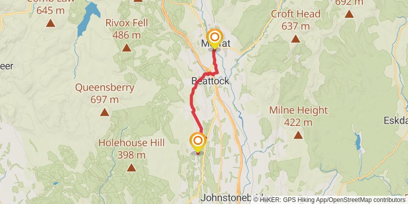 Annandale Way stage 2 Map