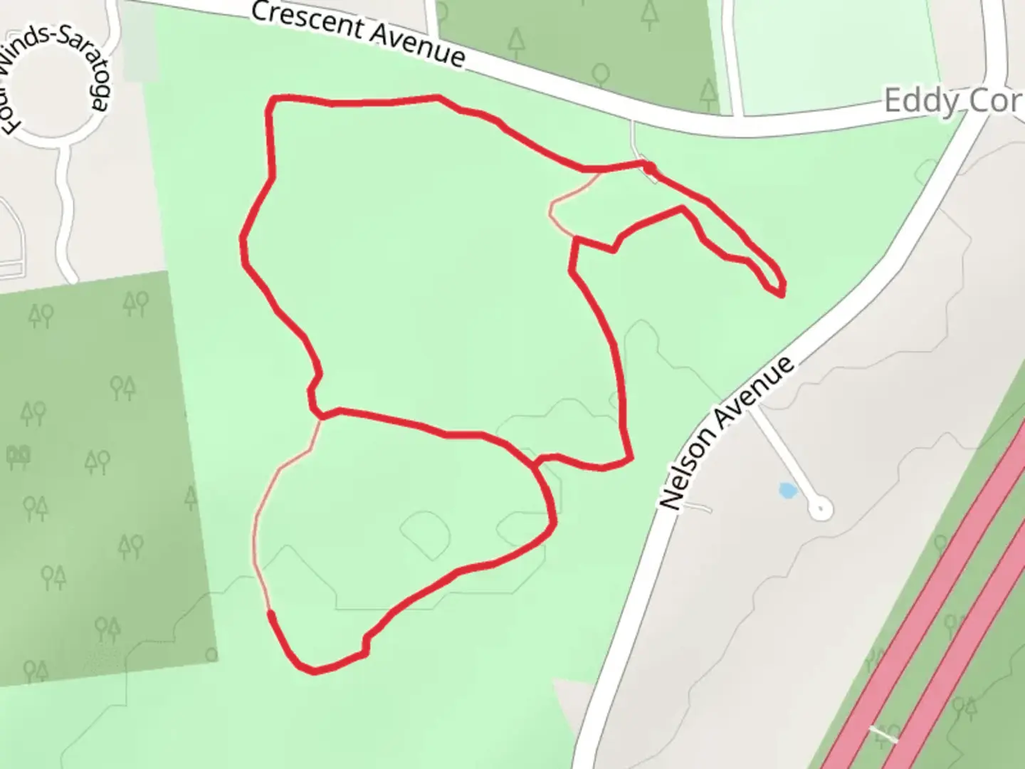 An image depicting the trail Hemlock Loop Trail and its surrounding area.