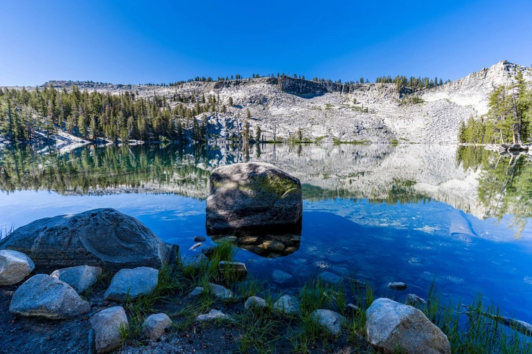 An image depicting the trail Ostrander Lake Trail and its surrounding area.