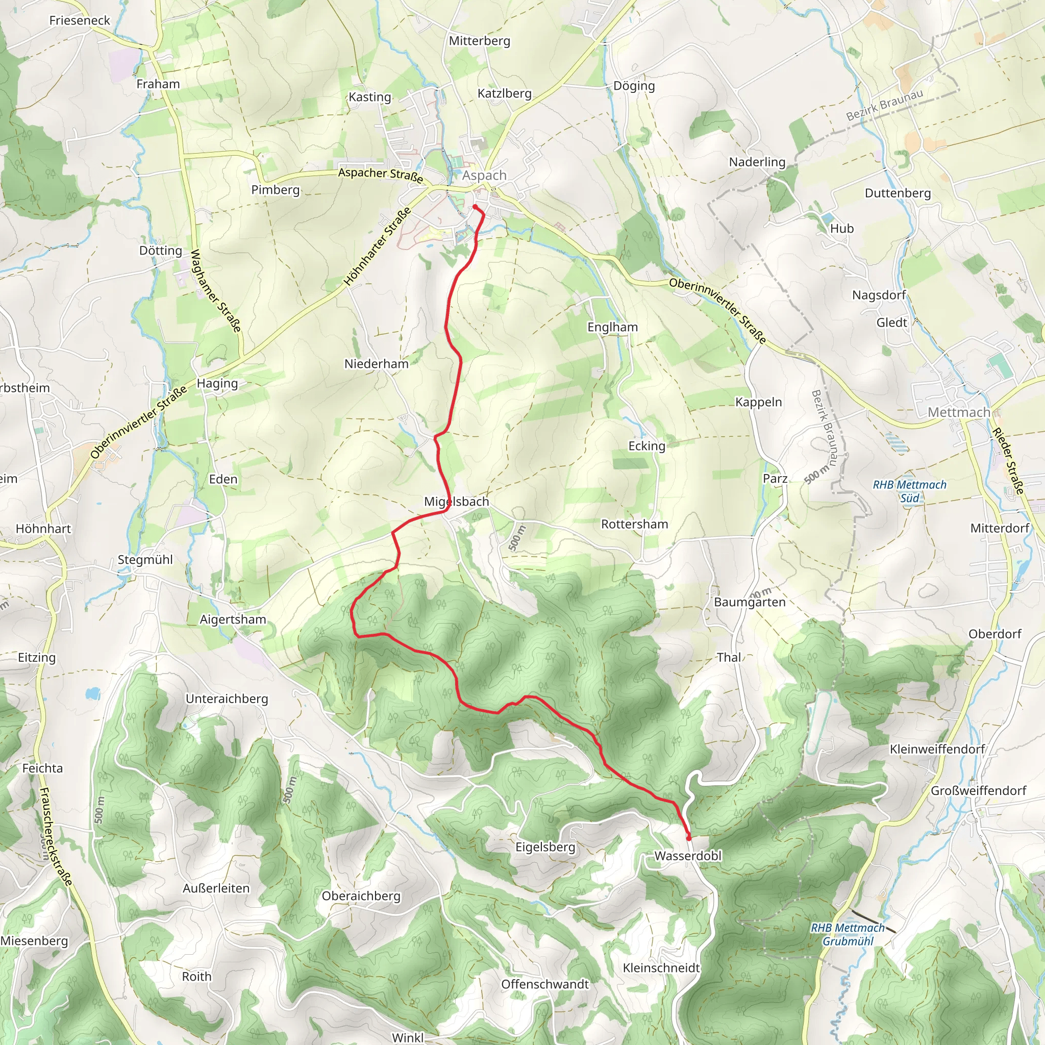 Grindelsbergweg mobile static map