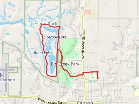 Big Creek Park, Strode Lake and Fitch Lake Loop