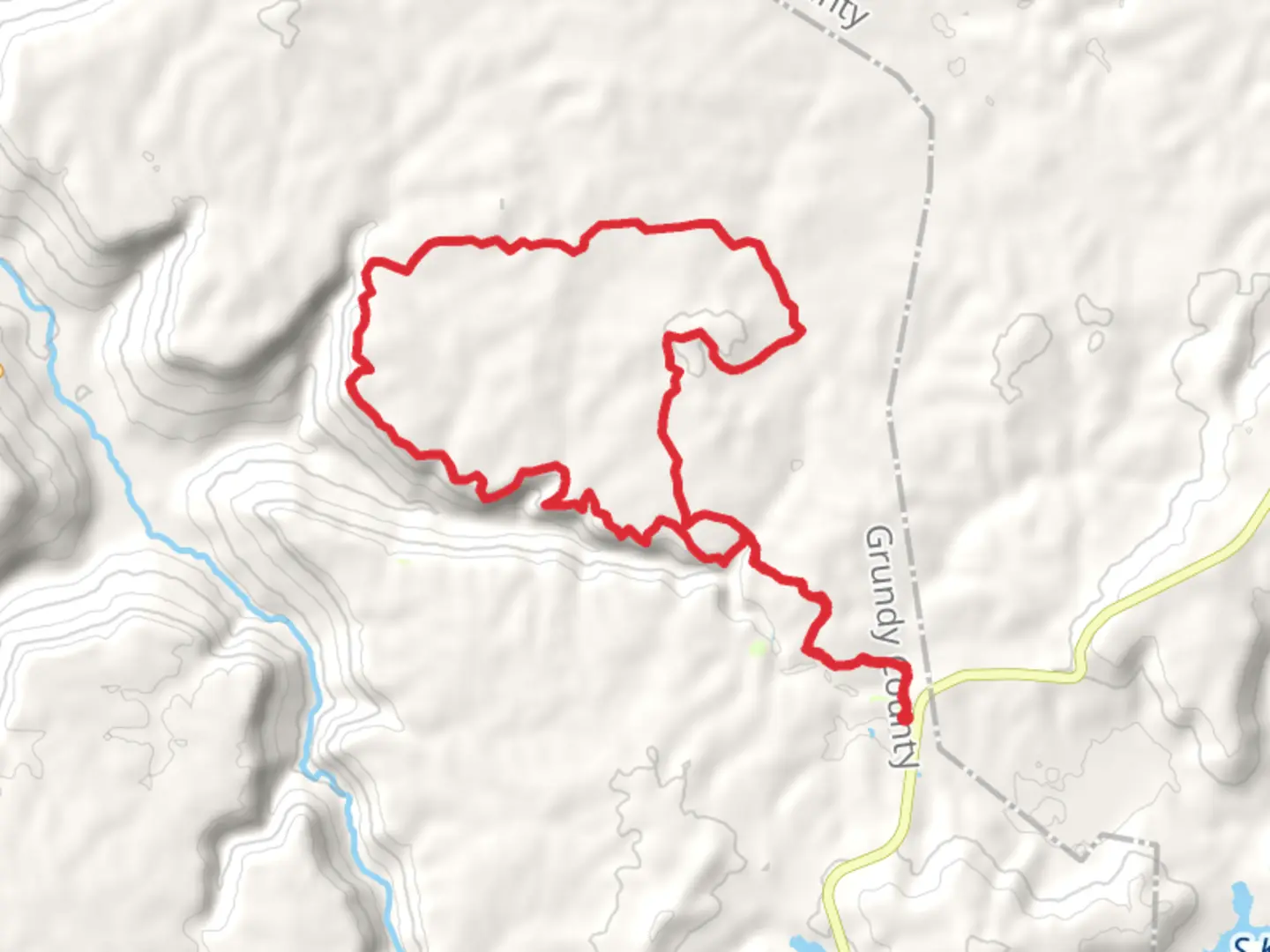 An image depicting the trail Savage Day, North Plateau and North Rim Loop Trail and its surrounding area.