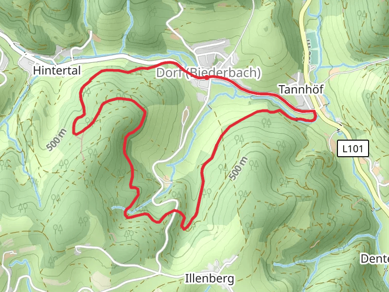 Rundweg Dorf Dobel Loop