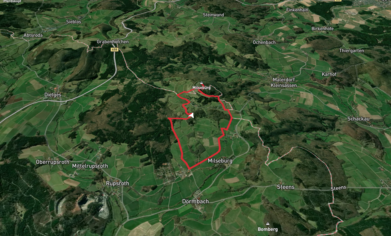 Milseburg Loop from Steinbach