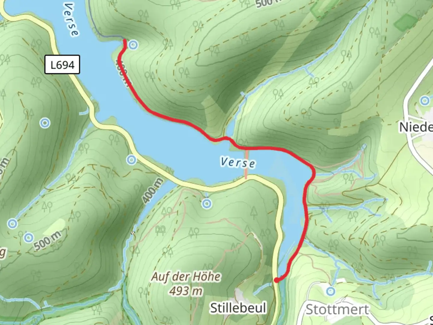 An image depicting the trail Verse Northside Walk and its surrounding area.