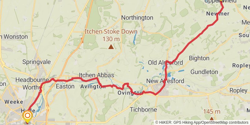 St James Way stage 4 Map