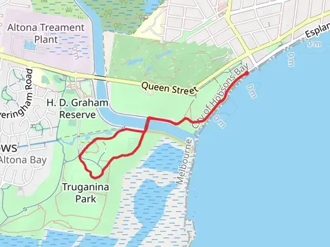 Truganina Park Trail and Laverton Creek Spit Walk