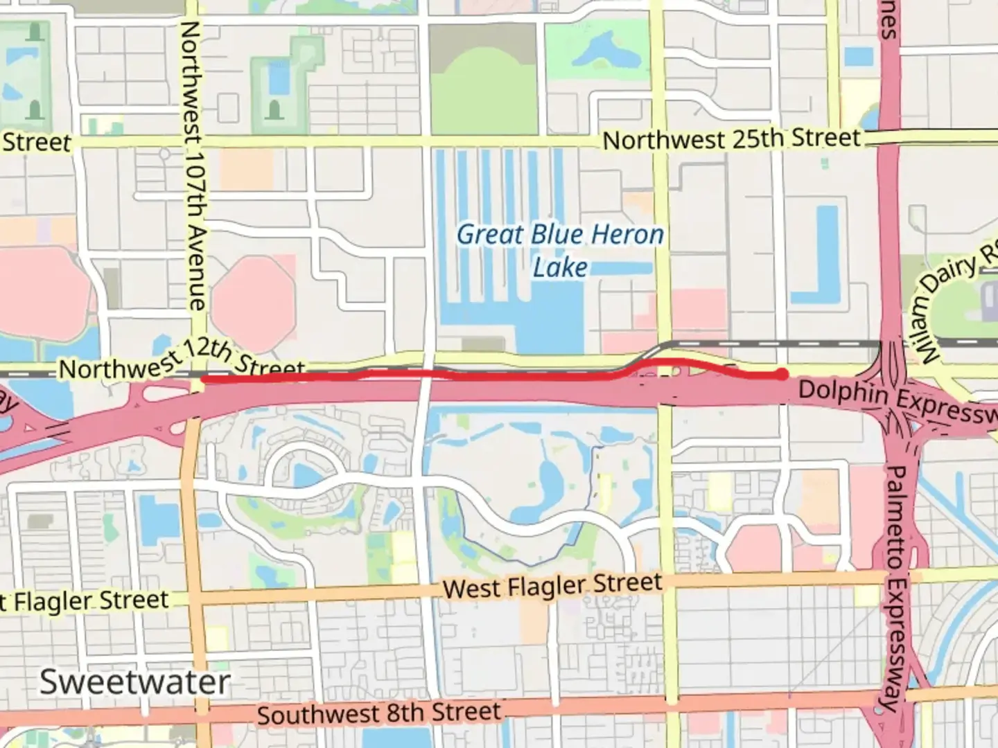 An image depicting the trail Kitty Roedel Bicycle Path and its surrounding area.