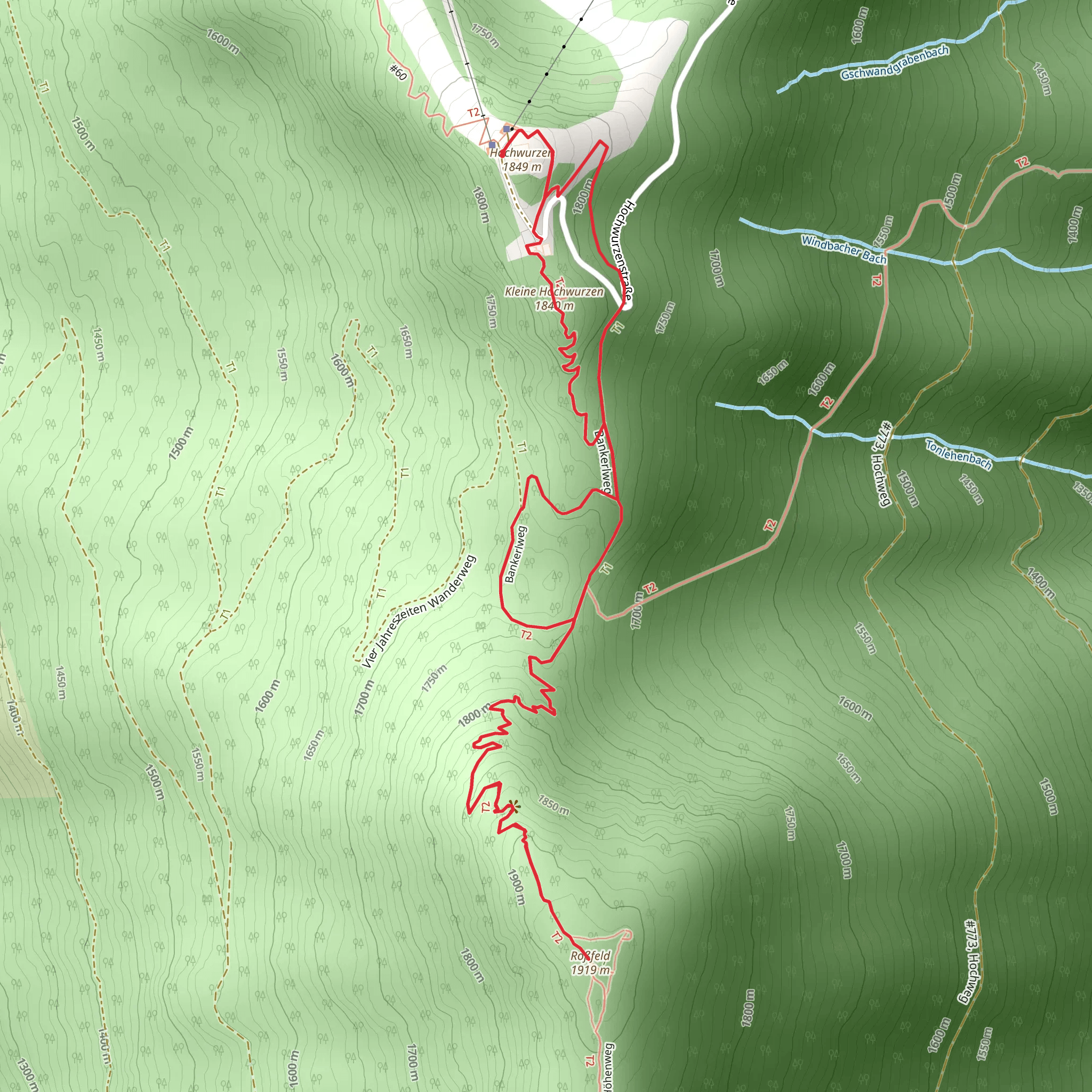 Rossfeld Nature Path mobile static map
