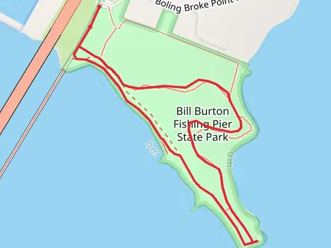 Bill Burton Fishing Pier State Park Loop
