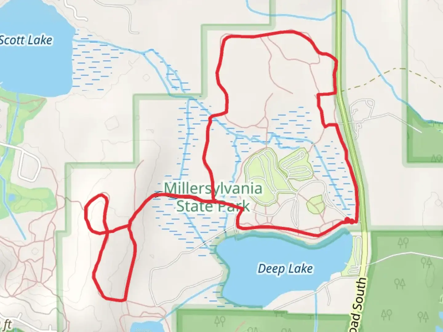 An image depicting the trail Fen Way Boadrwalk and Perimeter Trail and its surrounding area.