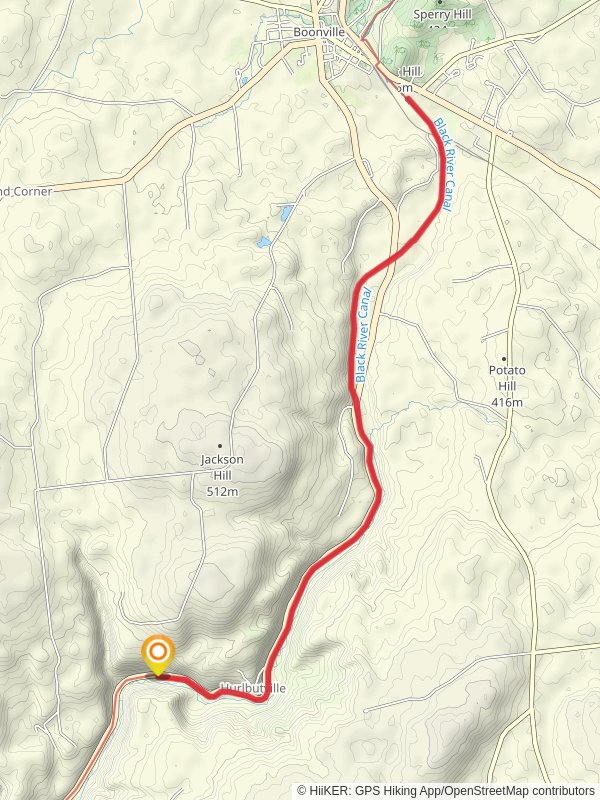 Black River Canal mobile static map