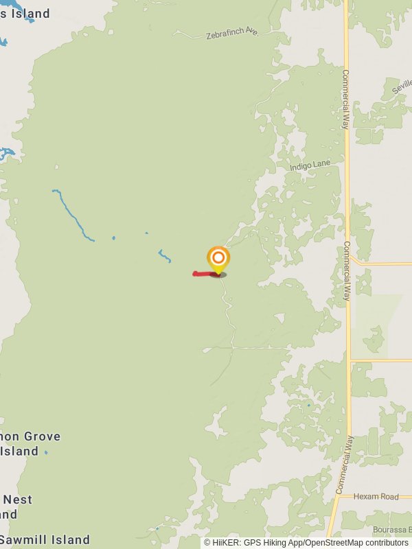 Indigo Lane mobile static map