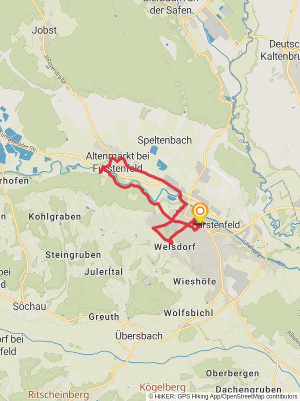 Sagenpfad Fürstenfeld mobile static map