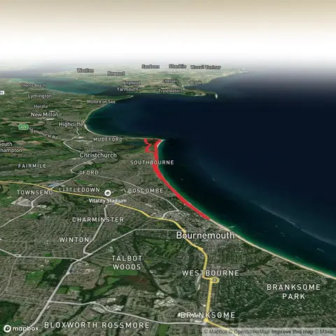 Cliff Lift and Hengistbury Head Loop
