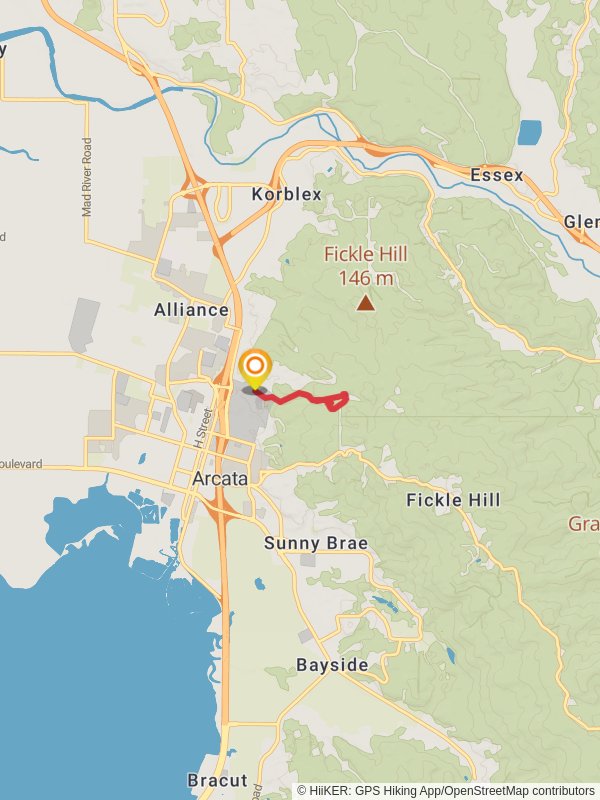 Jolly Giant Road and Big Rock Cutoff Loop