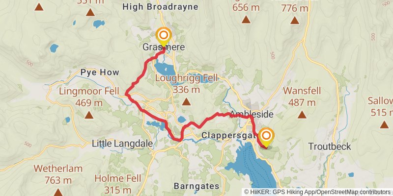 Westmorland Way stage 5 Map