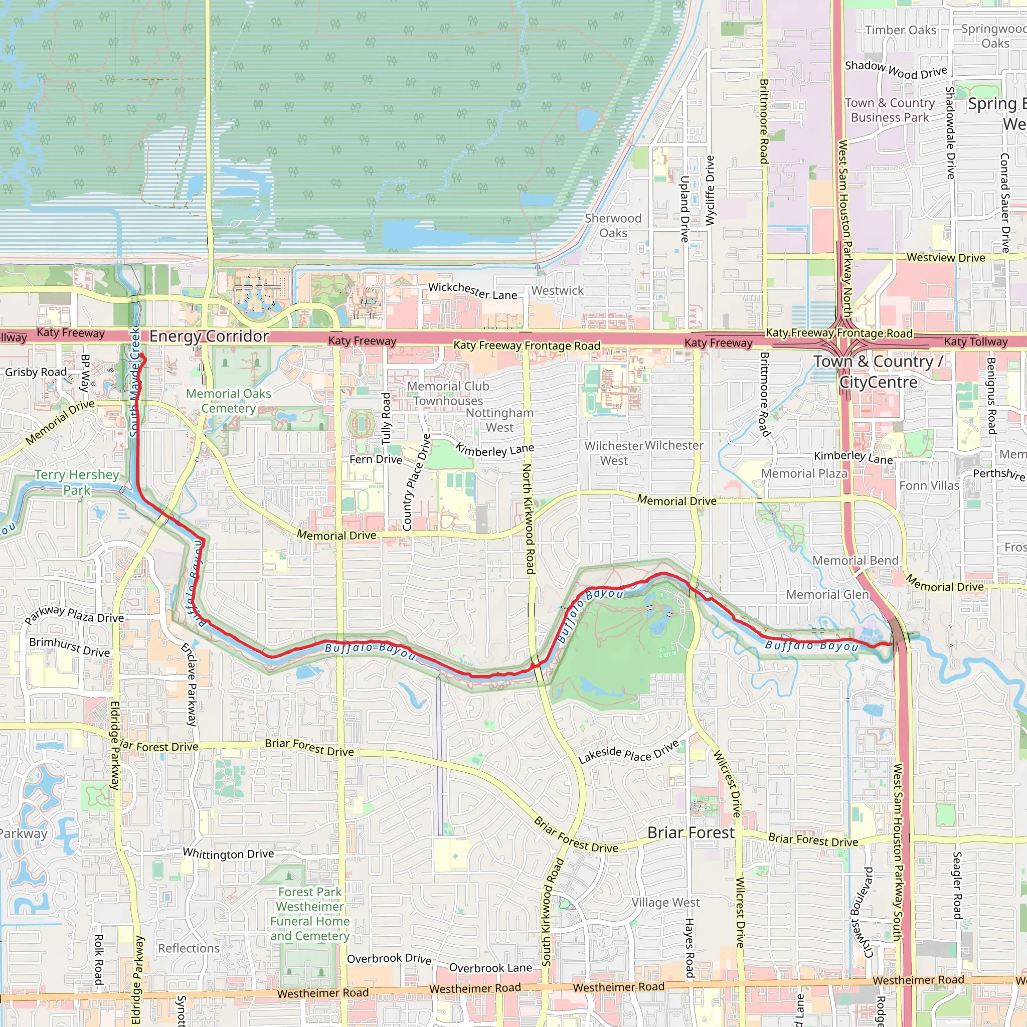 Quail Trail mobile static map