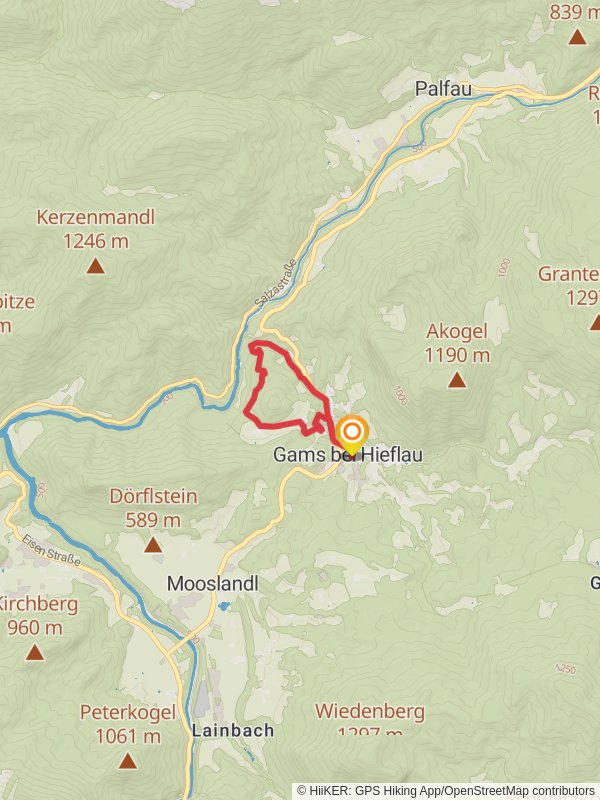 Landler Country Walk - 3 mobile static map