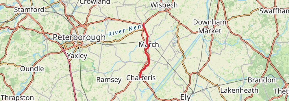 Greenwich Meridian Trail stage 12 Map