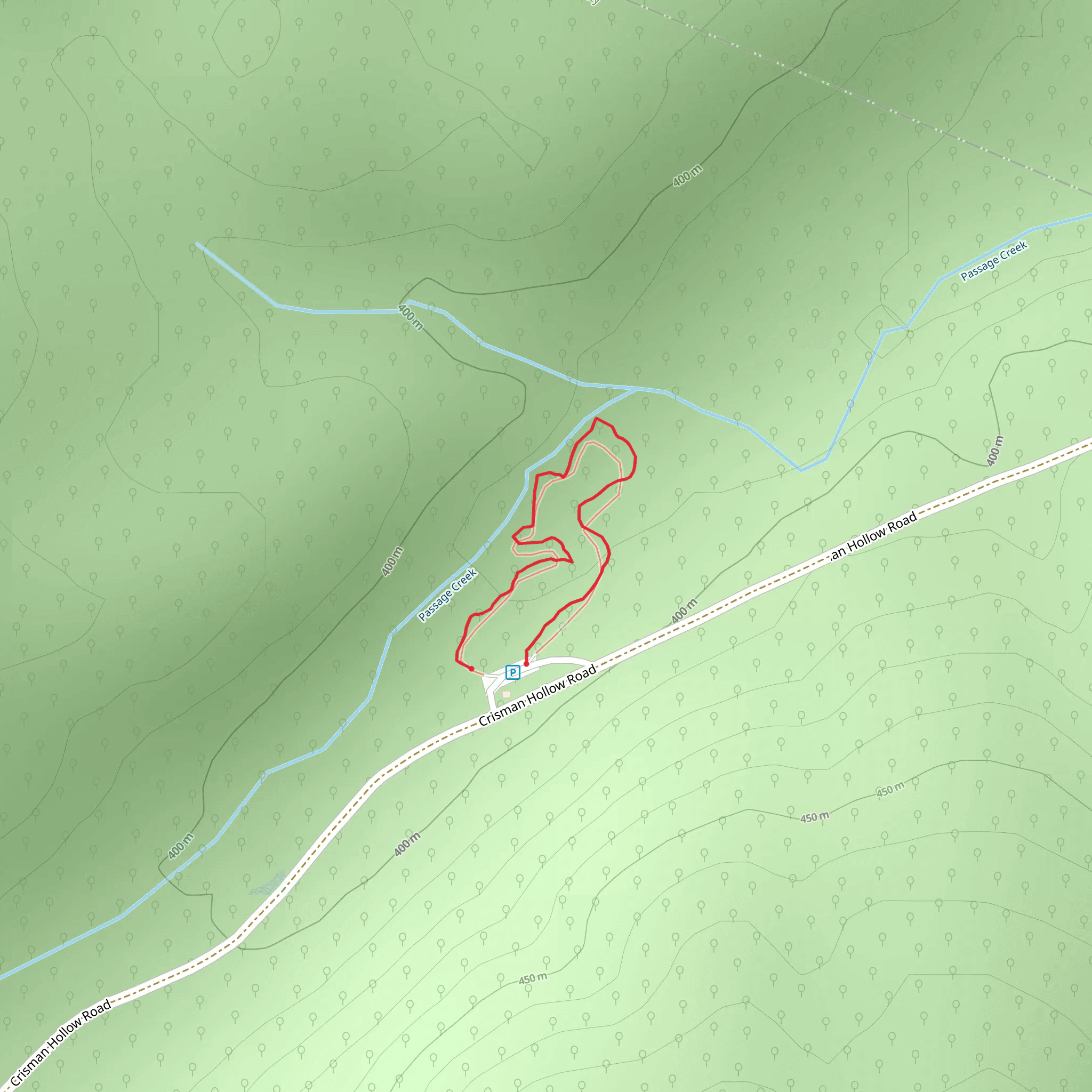 The Lions Tale Trail mobile static map