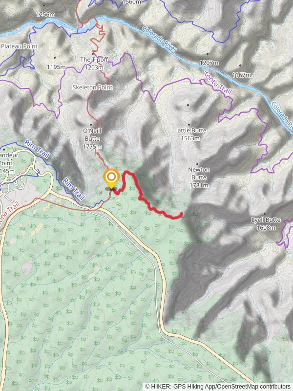 Shoshone Point Trail