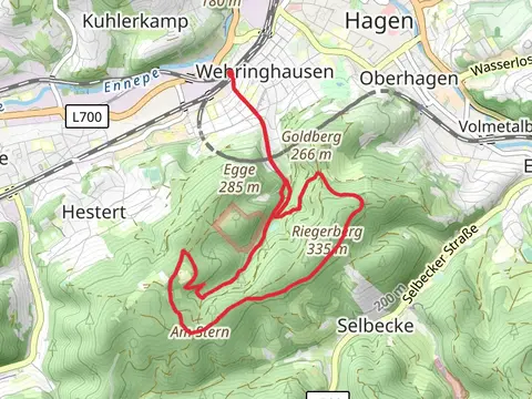 Prenzelweg and Eilper Hangstieg Loop