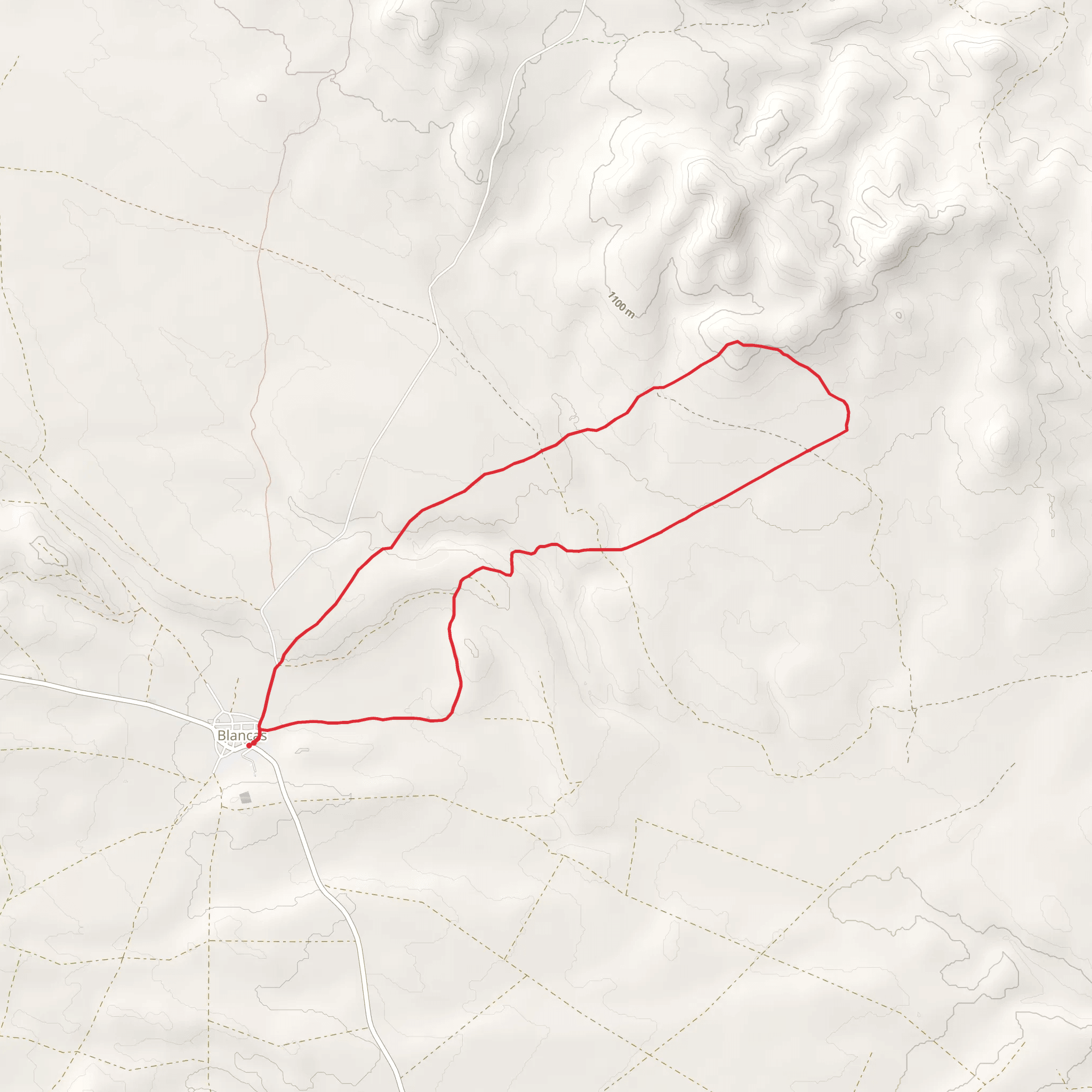 White Paramera PR TE 54 mobile static map
