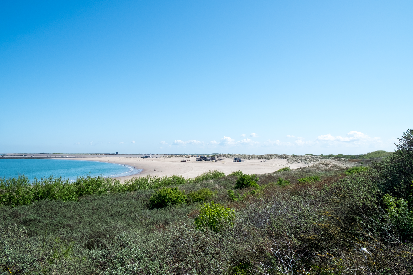 An image depicting the trail Maassluis to Hook of Holland via De Oranjeplassen and Staelduinse Bos and its surrounding area.