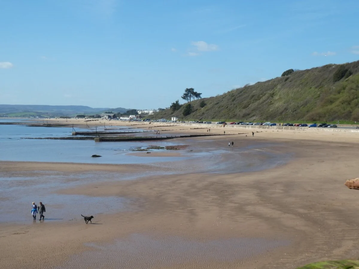 Imperial Recreation Ground and Exmouth Beach via Exmouth Town Trail