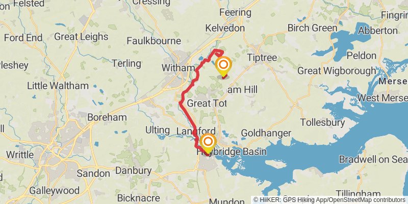 Maldon Loop stage 3 Map