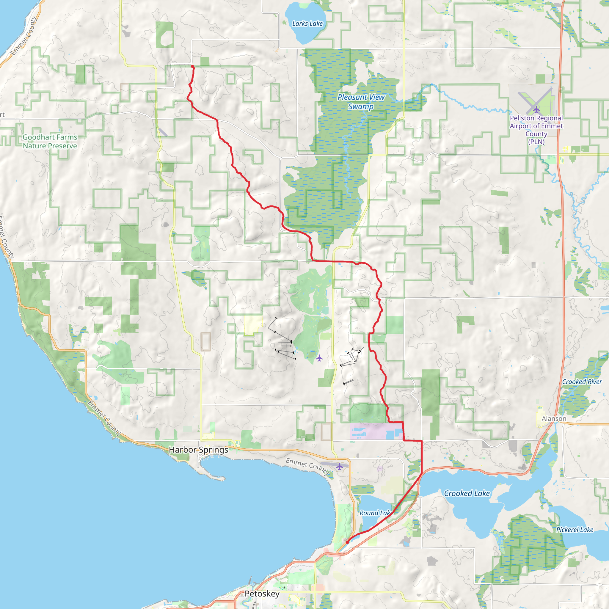 Iron Belle Trail - NCT mobile static map