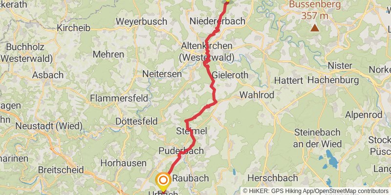 Kölner Weg alt 3 Map