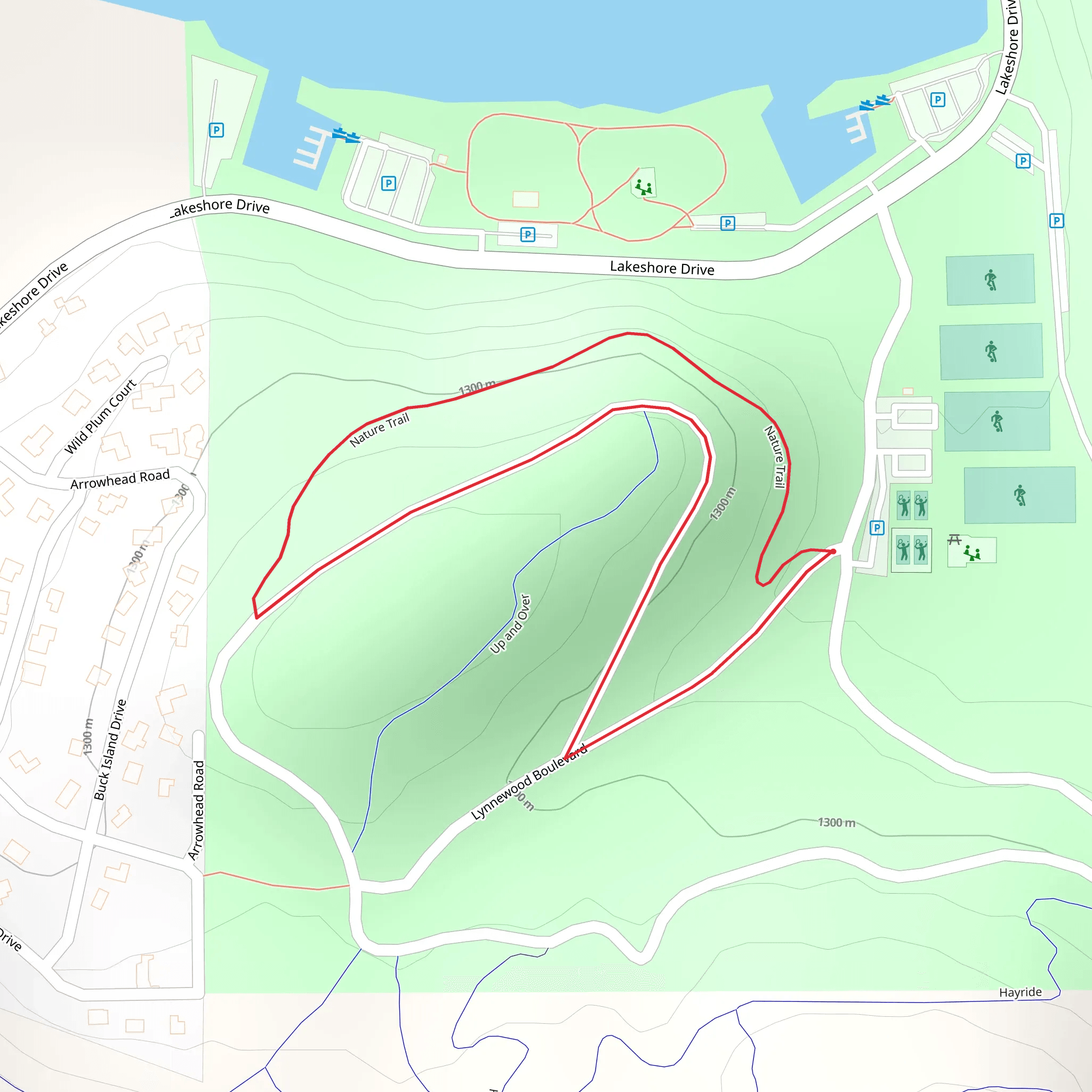 Moore Park Loop mobile static map