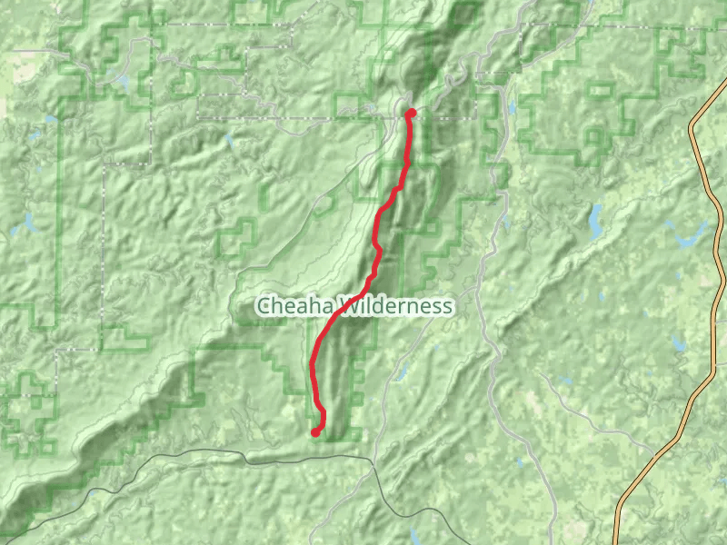 Parker High Point and Little Caney Head Walk