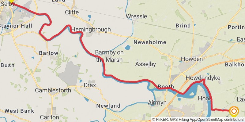Trans Pennine Trail stage 4 Map