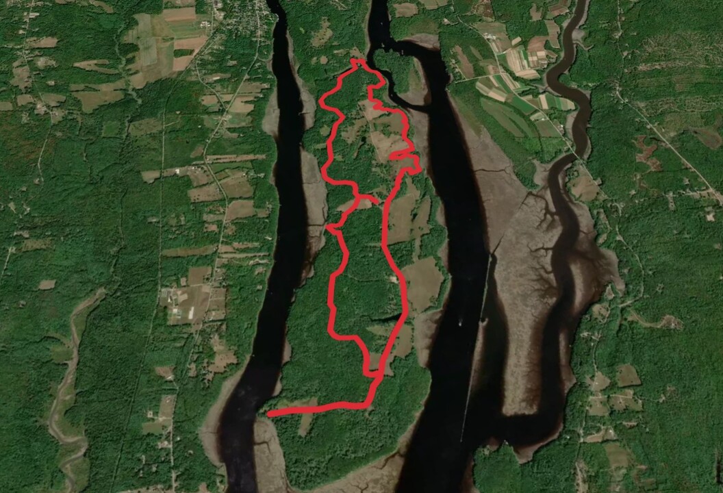 Kennebec River and Hatch Point Loop