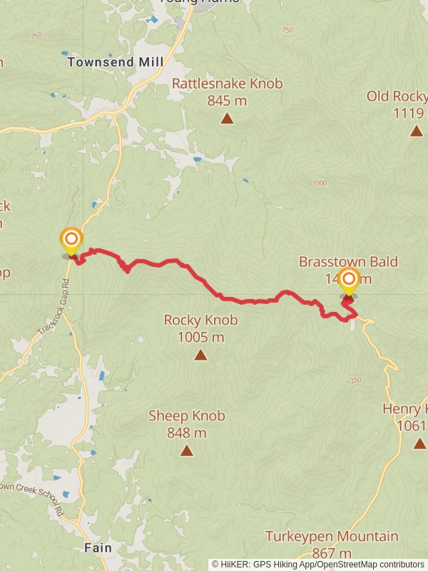 Brasstown Bald via Arkaquah Trail
