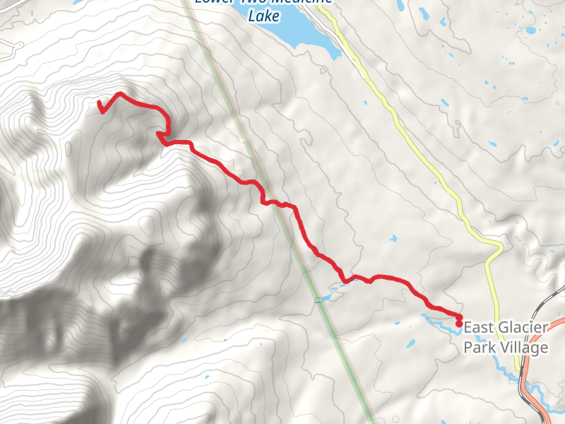 Scenic Point and Bald Hill via CDT