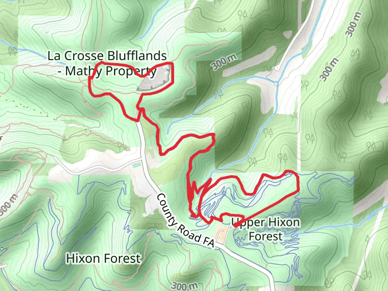 The Rim, La Cross and Quarry Loop