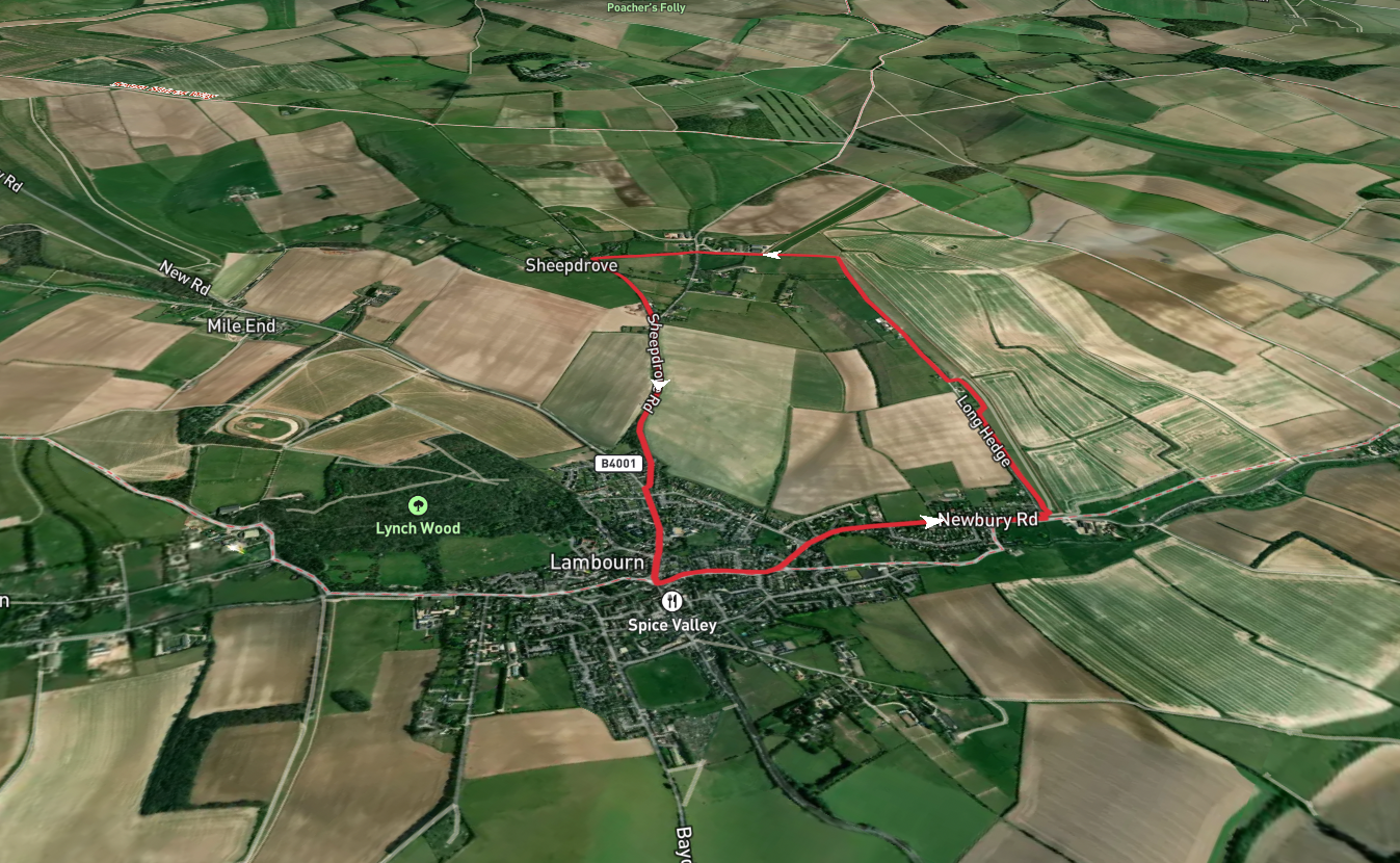 Lambourne and Mill Bottom Loop