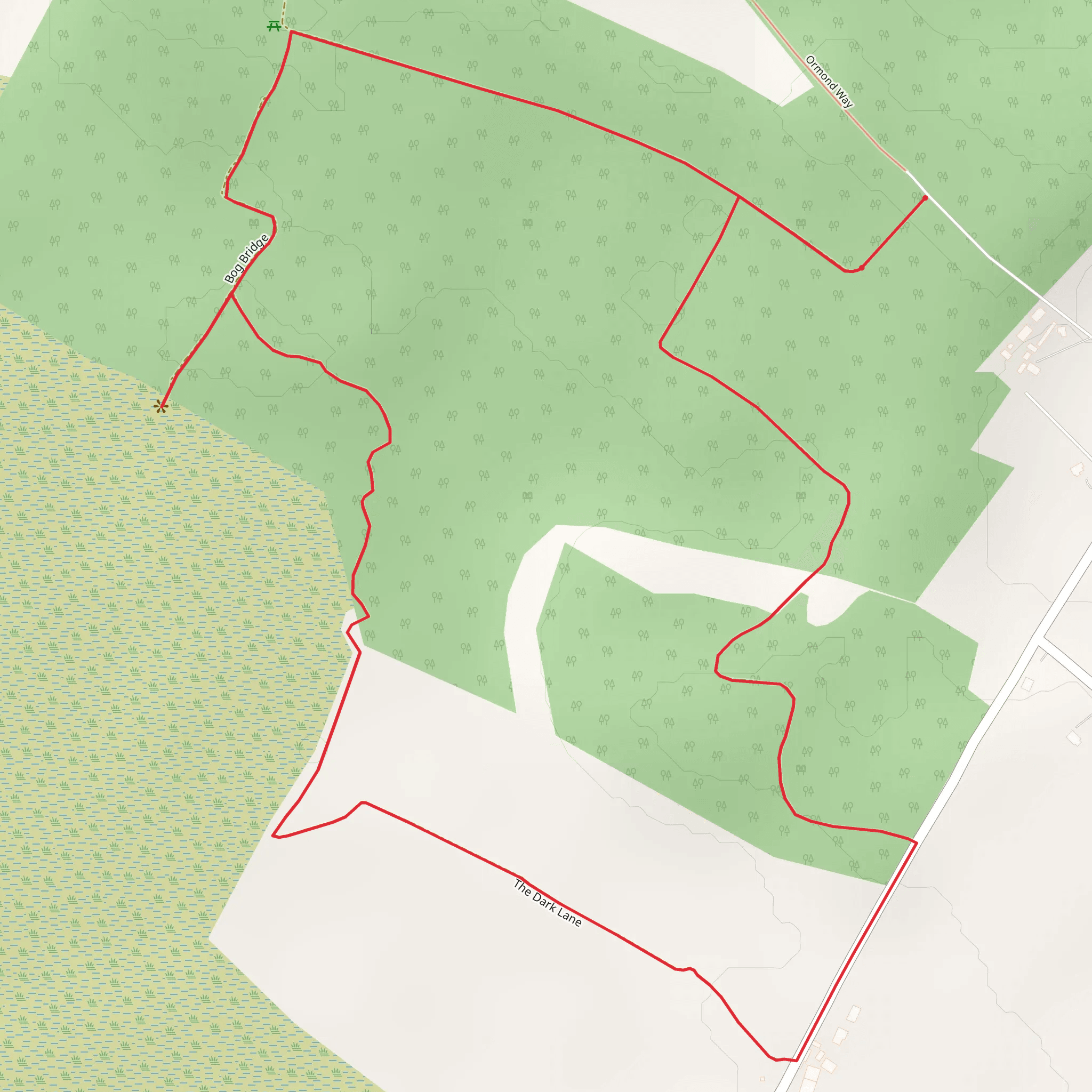 The Loop of Laghile and Loughaun mobile static map