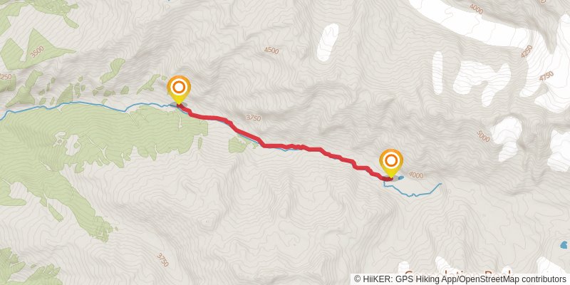 Deo Tibba Trek stage 3 Map