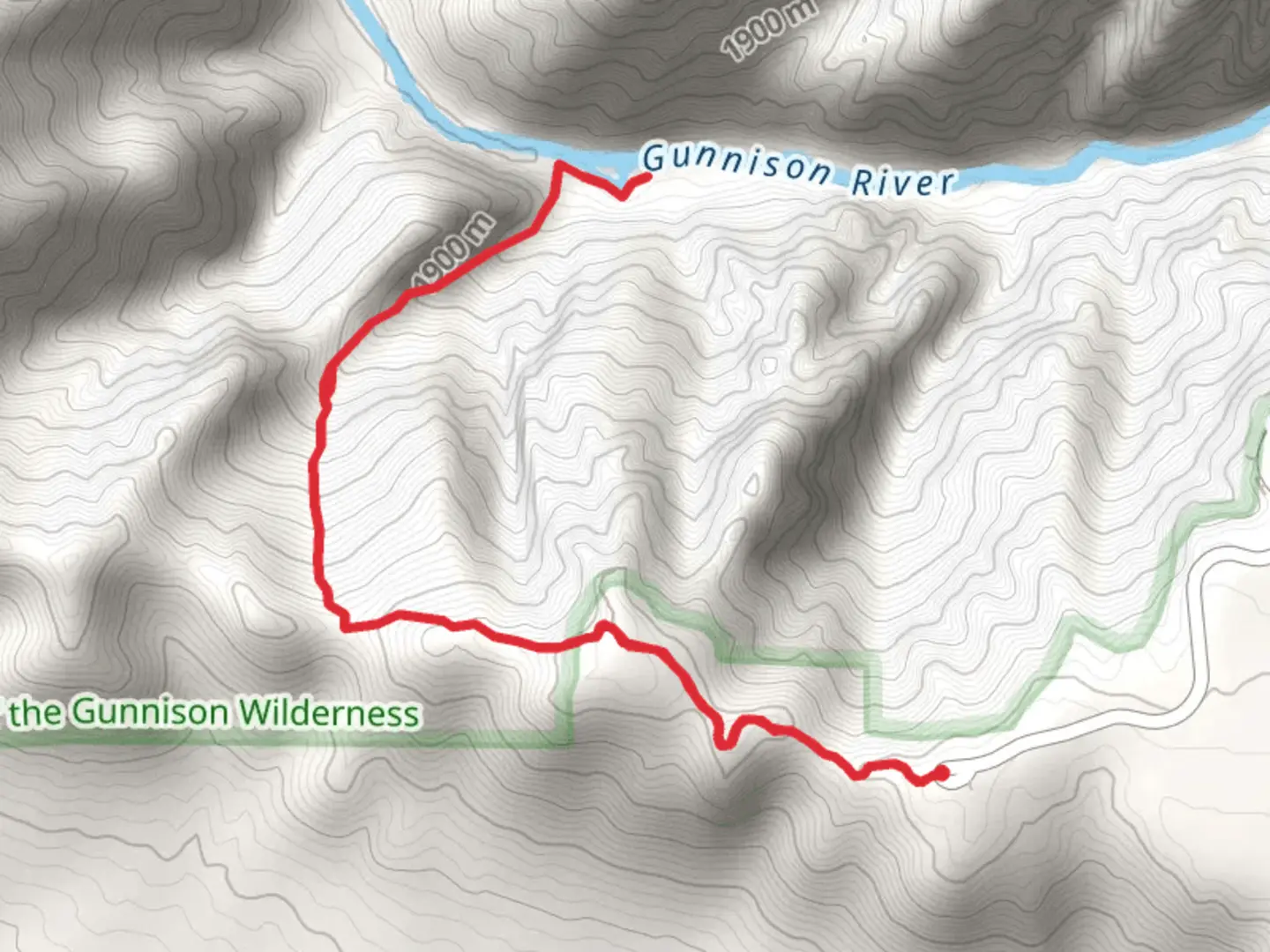 An image depicting the trail Warner Route and its surrounding area.