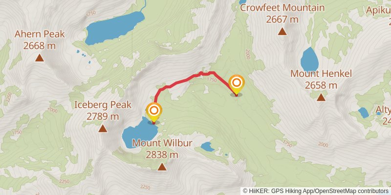 Swift Current Loop spur 5 Map